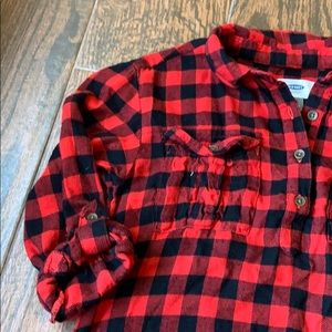Old Navy Dresses - OLD NAVY Girls Buffalo Check Flannel Dress Old Navy Dresses - OLD NAVY Girls Buffalo Check Flannel Dress